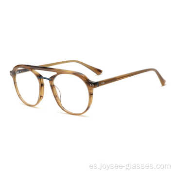 Diseño especial de gafas hechas a mano